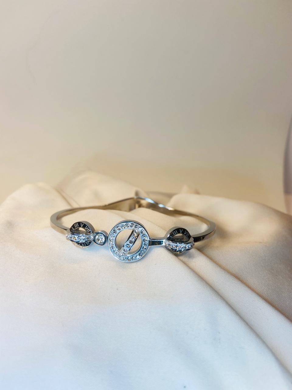 Pulsera Brazal ‘Circulos’ Color Plata n2 - Imagen 4