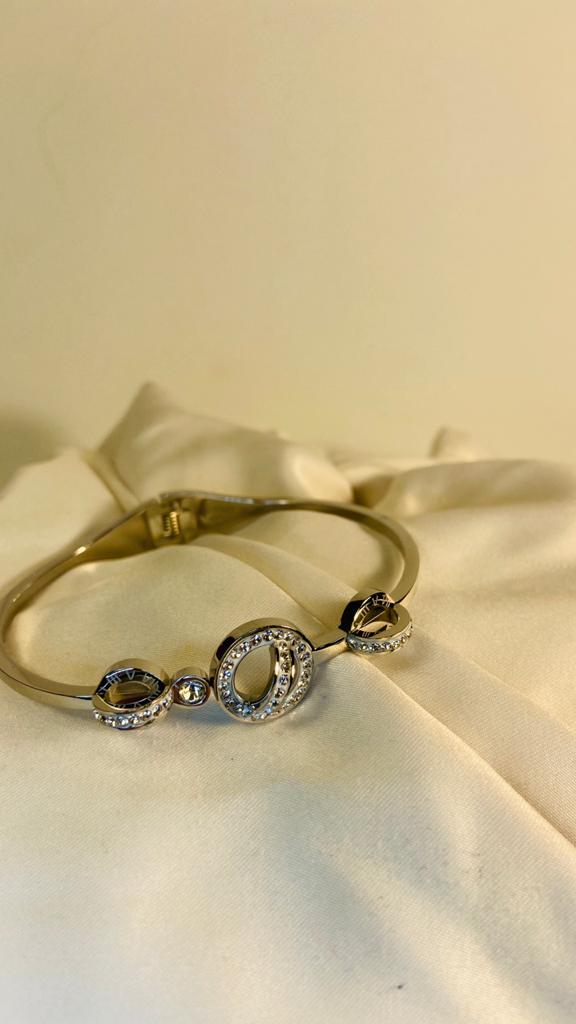 Pulsera Brazal ‘Circulos’ Color Plata n2 - Imagen 5