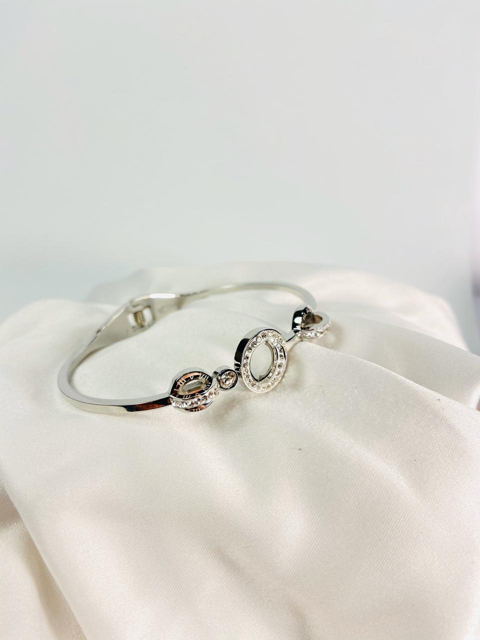 Pulsera Brazal ‘Circulos’ Color Plata n2 - Imagen 2