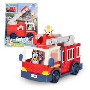 Bluey Camión de Bomberos con Figuras y Accesorios BLY68000 Famosa