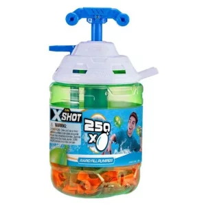 Bote Hinchable X Shot con 250 Globos de Agua 11846 ZURU