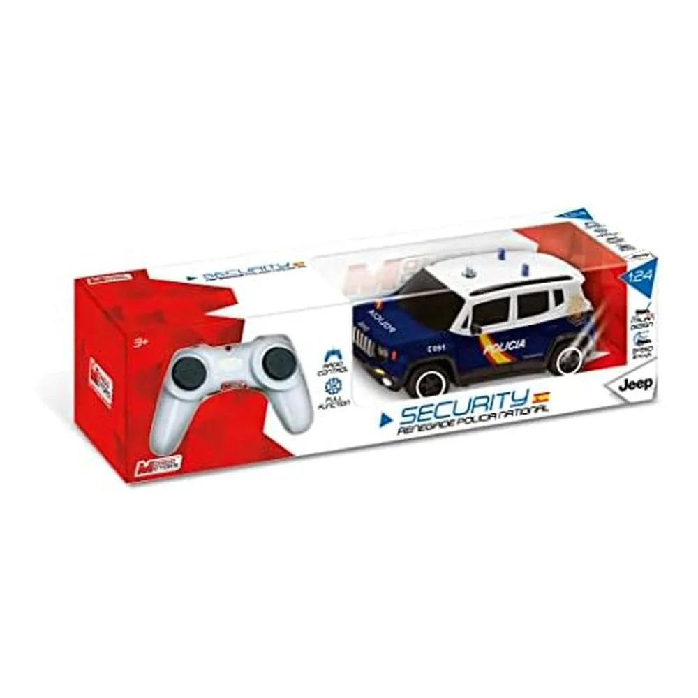 Coche Radio Control Jeep Renegade Policía Nacional 1:24 6356500C006 - Imagen 2