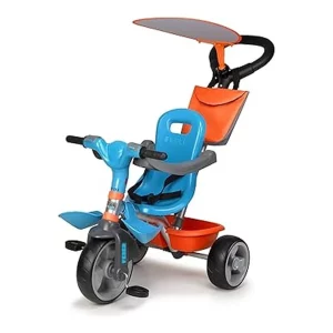 Feber – Baby Plus Music Triciclo para niños con estructura azul y naranja 800012100