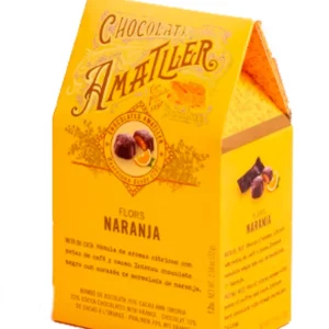 Amatller Chocolate Flores Naranja