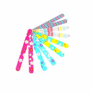 10 Lima Estampada Para Uña Natural O Acrílica