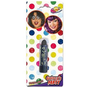 Barra pintalabios en color negro para carnavales de Guirca 15461